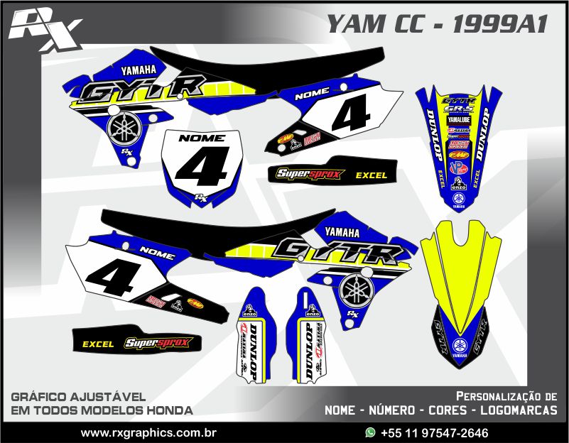 RX Graphics - Gráficos e Adesivos Personalizados para Motos.